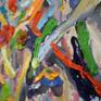 Close-up detail of the work.