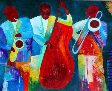 Original Music Paintings by Jocelyn Rossiter