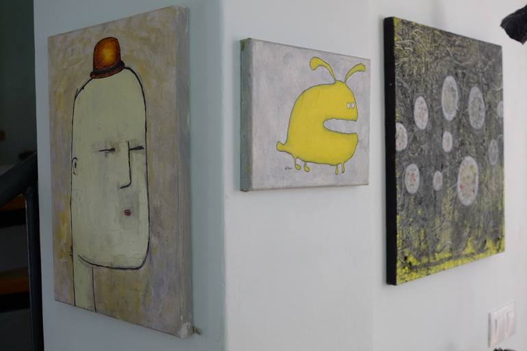 Original Figurative Animal Painting by Ventzislav Dikov