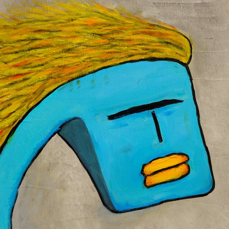 Original Figurative People Painting by Ventzislav Dikov