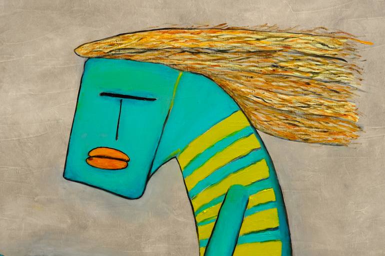 Original Figurative People Painting by Ventzislav Dikov