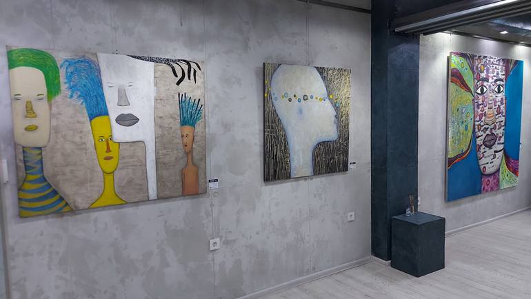 Original Figurative Fantasy Painting by Ventzislav Dikov