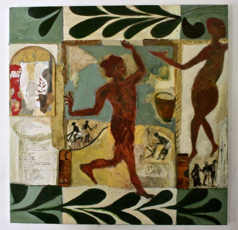 Original Figurative People Paintings by Andrea Deschambeault