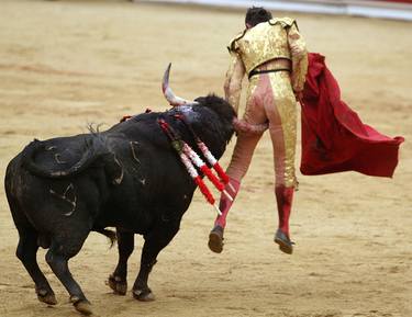 WHEN THE BULL GORES THE MATADOR - Limited Edition 4 of 5 thumb
