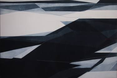 Original Abstract Landscape Painting by Adua Martina Rosarno