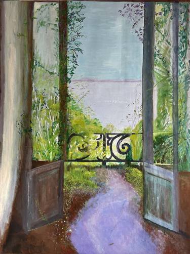 Original Impressionism Nature Paintings by Evelyn Boumendil