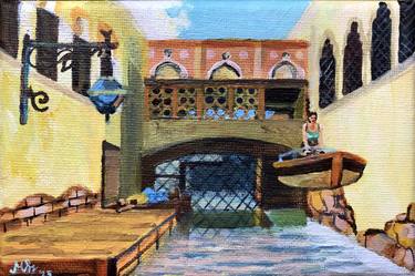 Original Contemporary Fantasy Painting by Szabrina Maharita