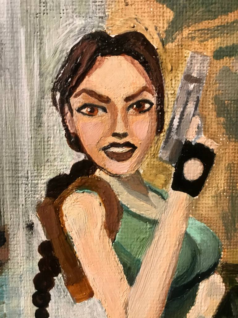Original Contemporary Fantasy Painting by Szabrina Maharita