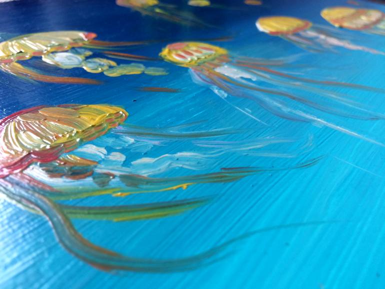 Original Expressionism Nature Painting by Szabrina Maharita