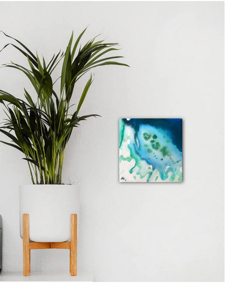 Original Abstract Nature Painting by Szabrina Maharita