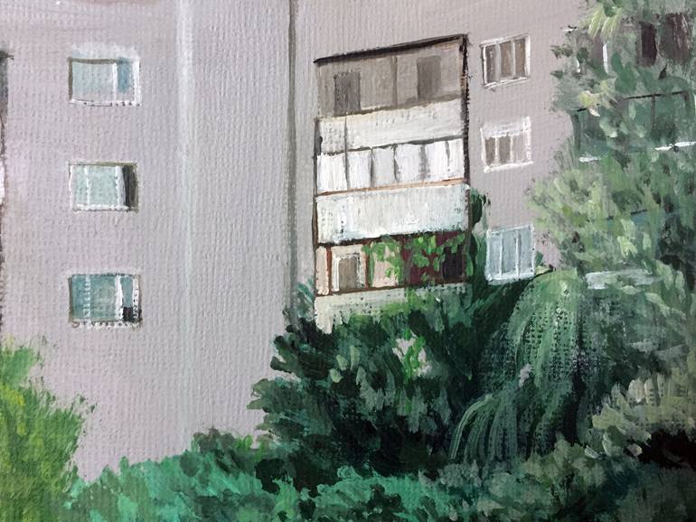 Original Expressionism People Painting by Szabrina Maharita