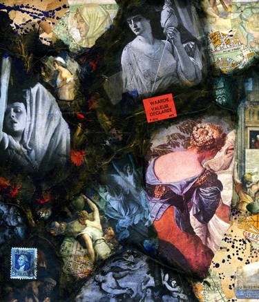 Original Women Collage by Thomas Terceira