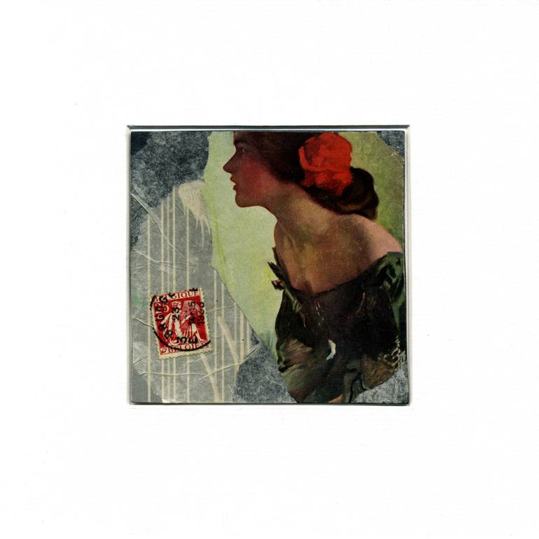 Original Figurative Women Collage by Thomas Terceira