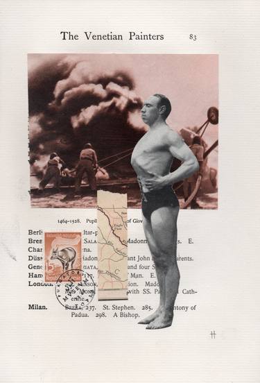 Original Body Collage by Thomas Terceira