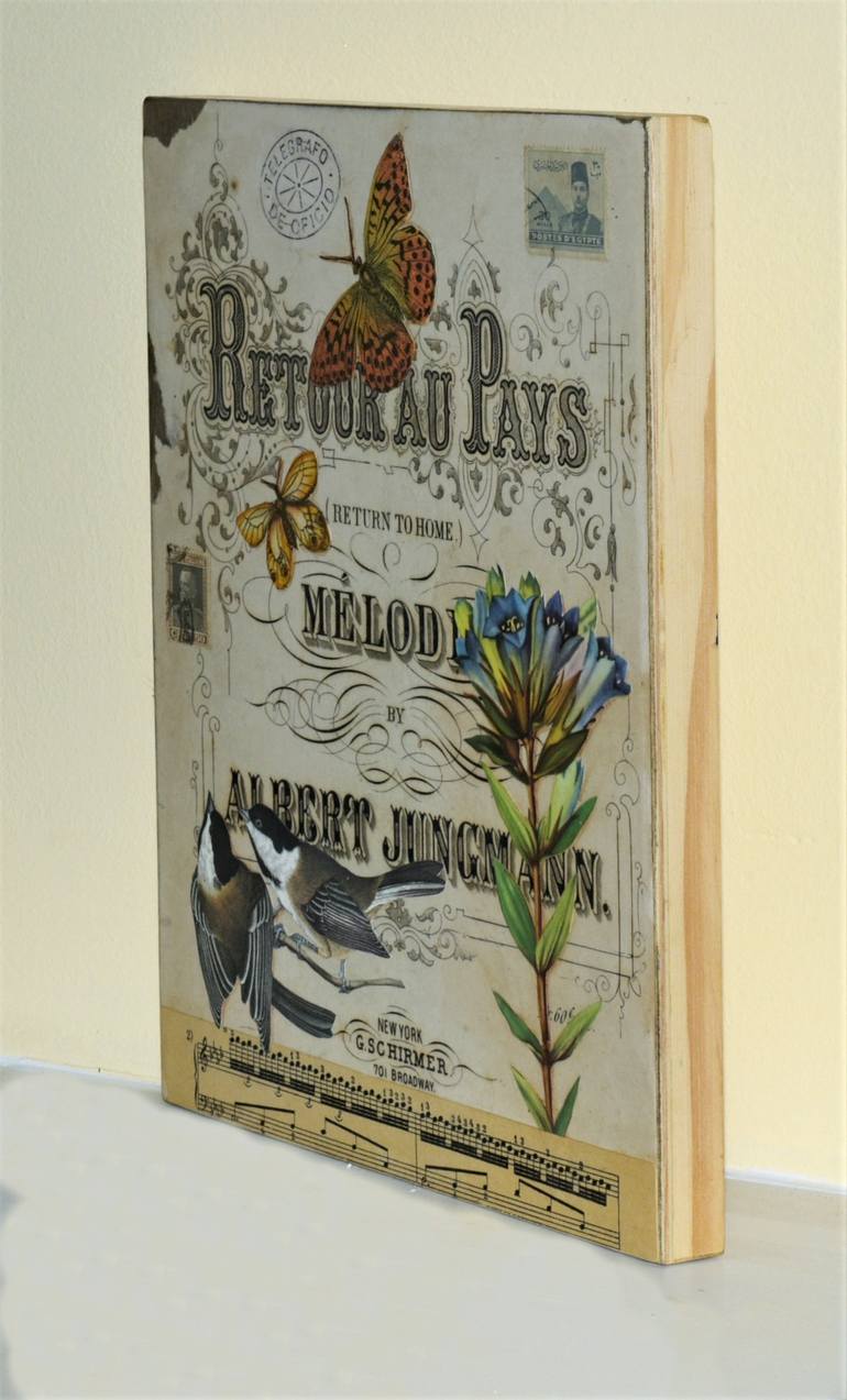 Original Illustration Animal Collage by Thomas Terceira