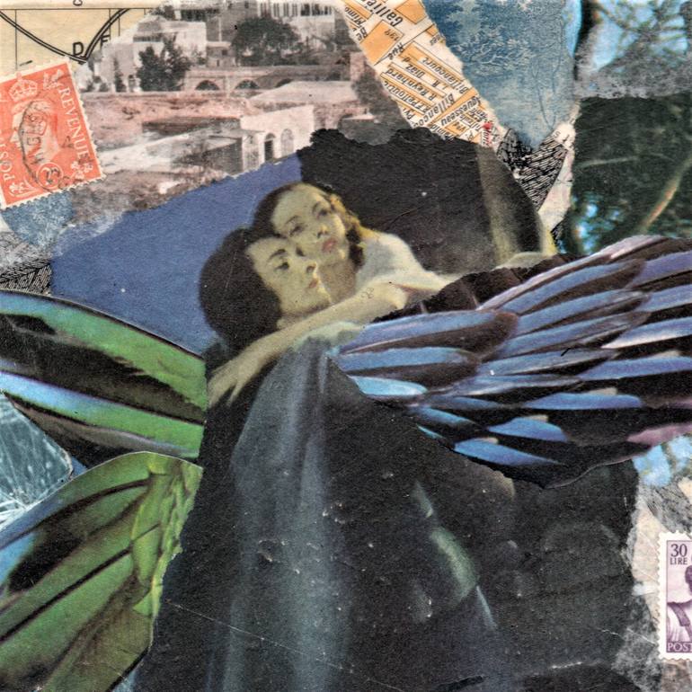 Original Surrealism Women Collage by Thomas Terceira