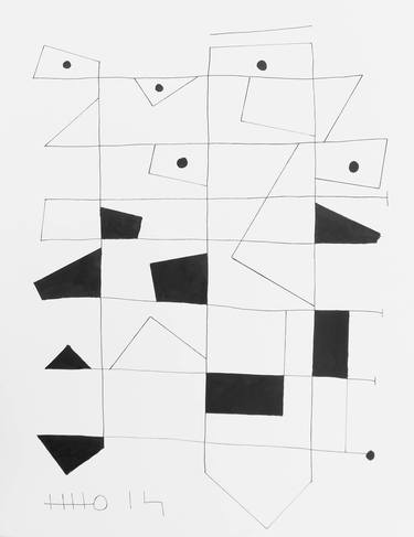 Original Abstract Patterns Drawings by Victor Tarragó