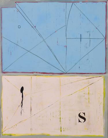Print of Abstract Geometric Paintings by Victor Tarragó