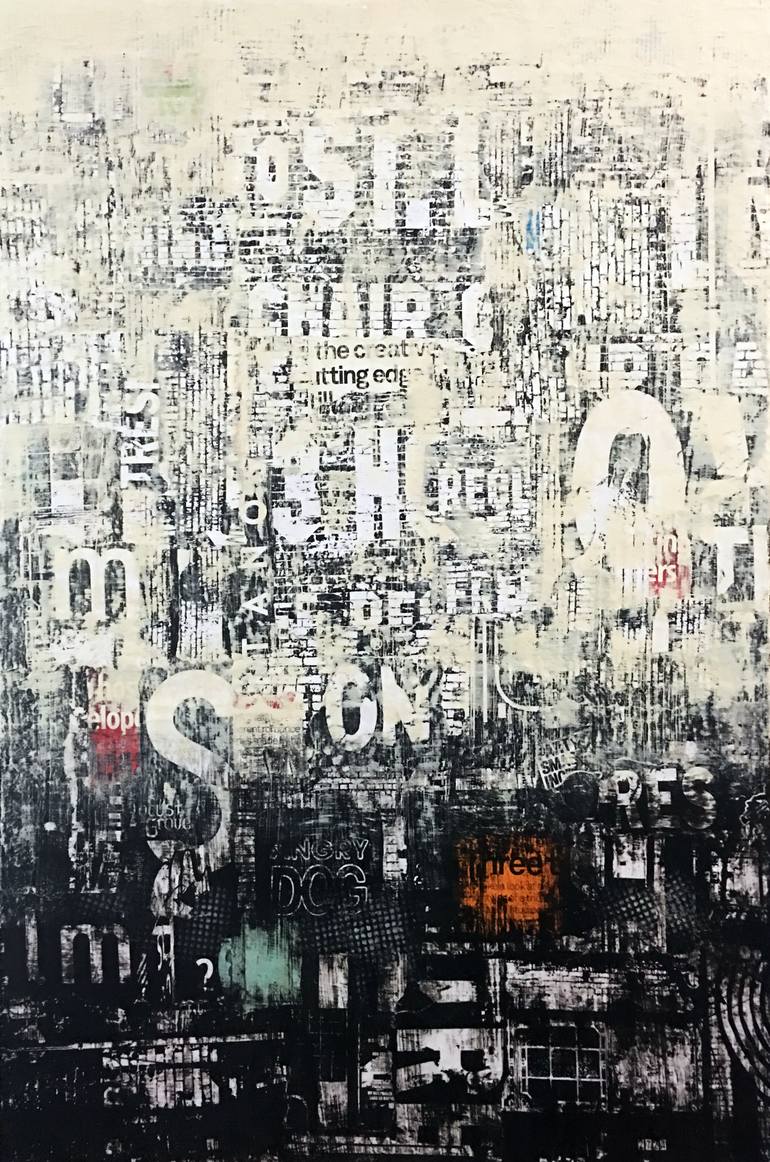 Print of Abstract Cities Collage by Robin Jorgensen