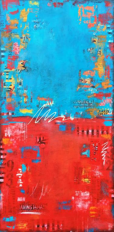 Original Abstract Expressionism Abstract Paintings by Robin Jorgensen