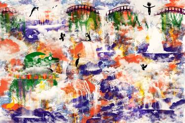 Cloud Paintings: Landscape With Four Bridges thumb