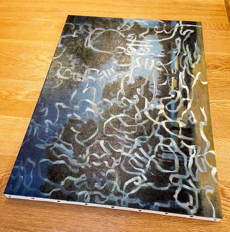 Original Abstract Landscape Painting by Tatsuro Kiuchi