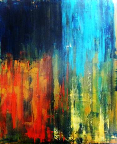 Original Abstract Expressionism Abstract Paintings by juliette vos