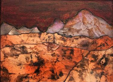 Print of Expressionism Landscape Collage by juliette vos
