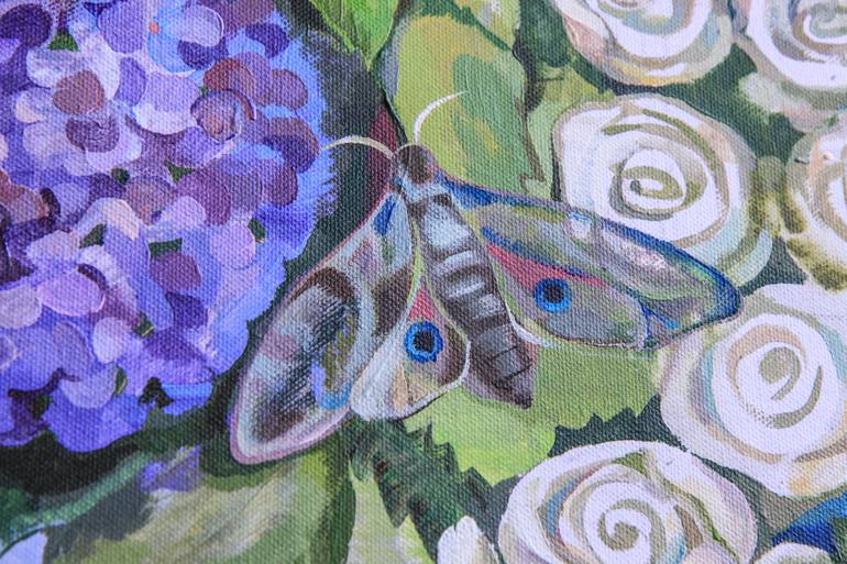 Original Conceptual Botanic Painting by Natasha Reiter