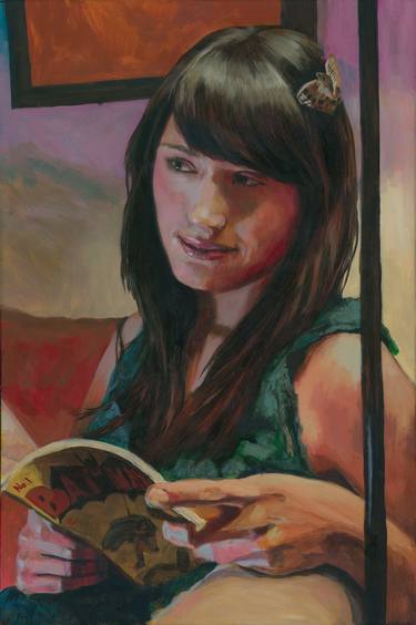 Original Figurative Portrait Paintings by Matt Cauley