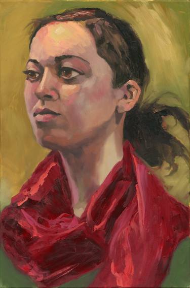 Original Abstract Portrait Paintings by Matt Cauley