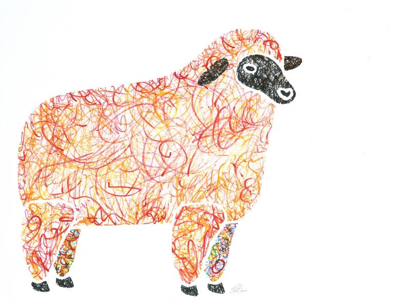 640 Coloring Book Sheep Picture HD