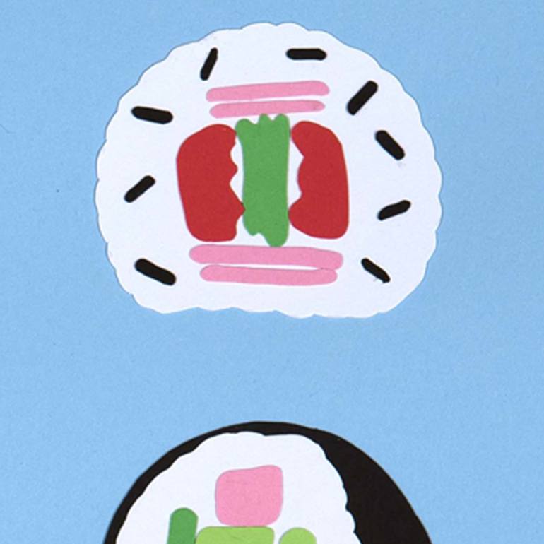 Original Pop Art Food Collage by Rankin Willard