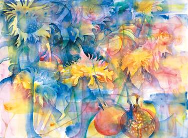 Original Floral Paintings by Susan Miller