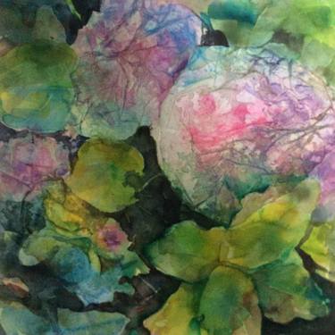 Original Abstract Floral Paintings by Susan Miller