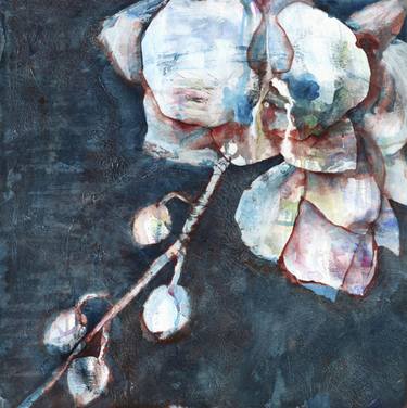 Original Abstract Expressionism Floral Paintings by Susan Miller