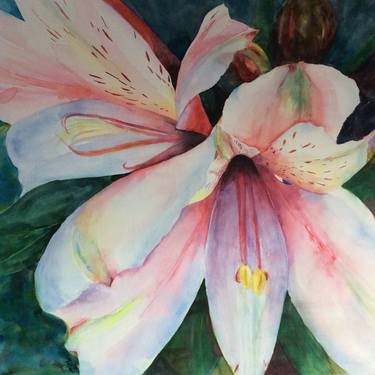 Original Abstract Expressionism Floral Paintings by Susan Miller