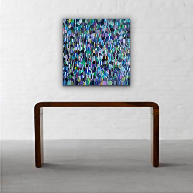 Original Abstract Expressionism Abstract Painting by Carla Bank