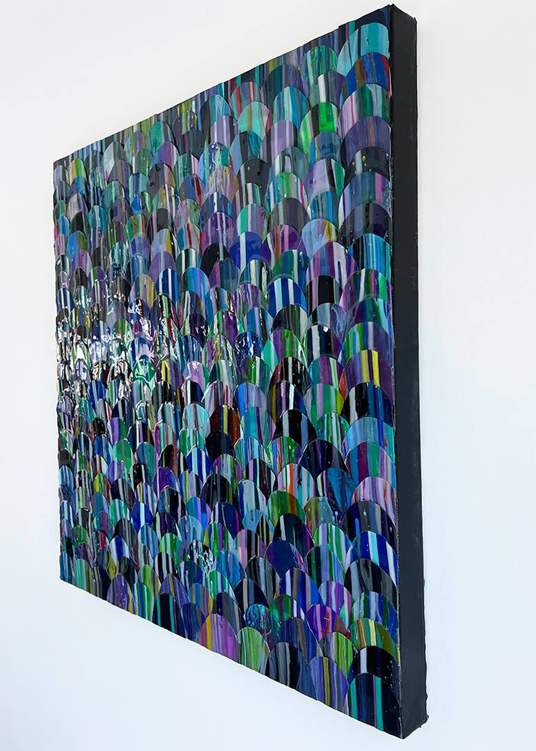 Original Abstract Expressionism Abstract Painting by Carla Bank
