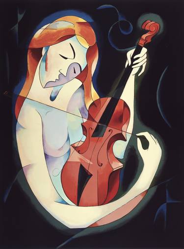 Print of Modern Music Printmaking by Zinovy Shersher