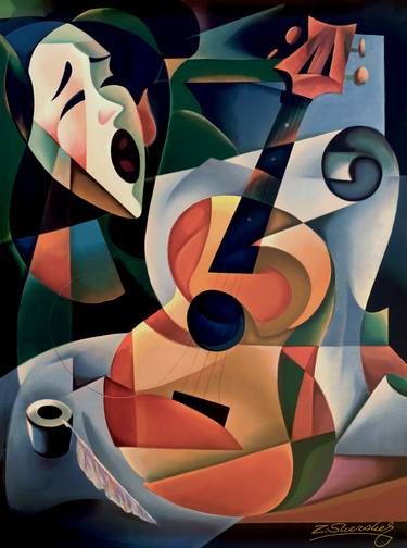 Print of Modern Music Printmaking by Zinovy Shersher