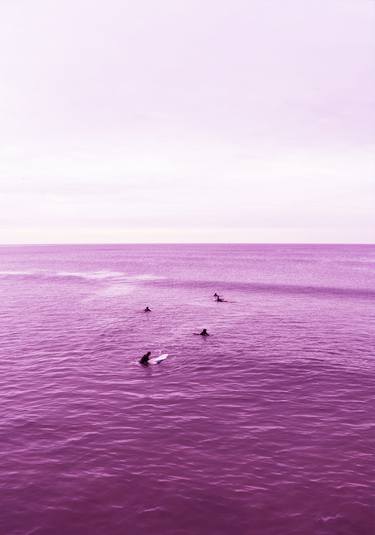 Venice Beach Purple Sea - Limited Edition of 10 thumb