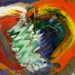 Heart No.2 Painting by Philip Prosen
