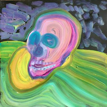 Original Pop Art Mortality Paintings by Ben Meyer