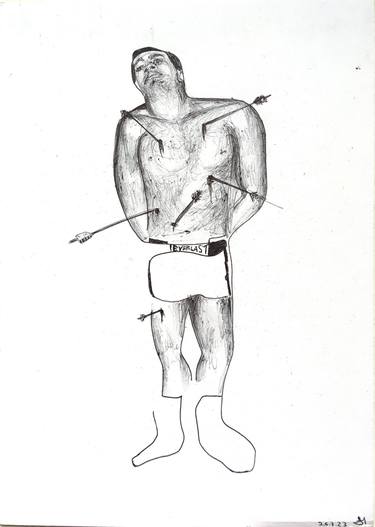 Original Figurative Performing Arts Drawings by Ben Meyer