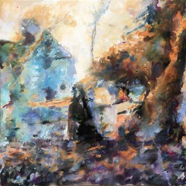 Original Impressionism Abstract Paintings by Ben Meyer