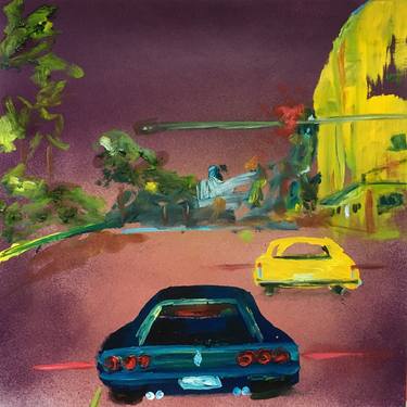 Original Expressionism Car Paintings by Ben Meyer