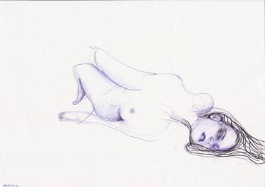 Original Figurative Women Drawings by Ben Meyer