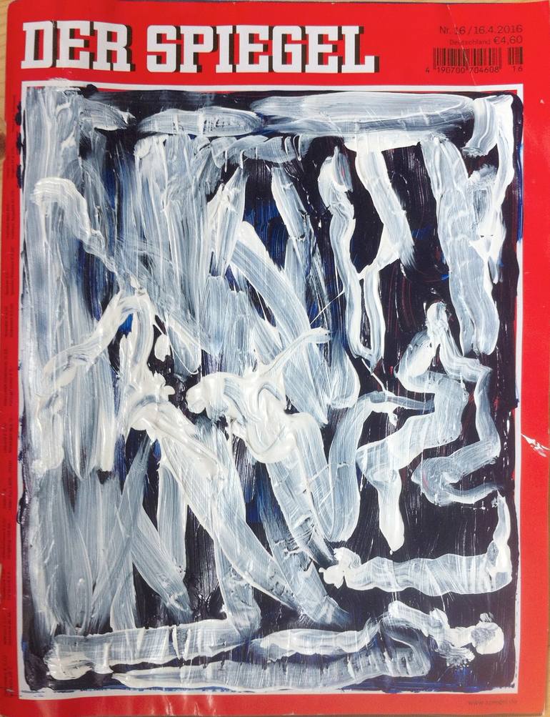 Original Documentary Abstract Painting by Ben Meyer