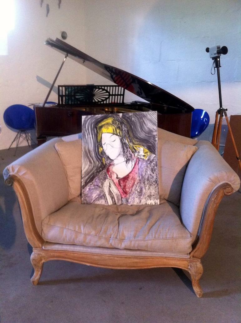 Original Abstract Religion Painting by Ben Meyer